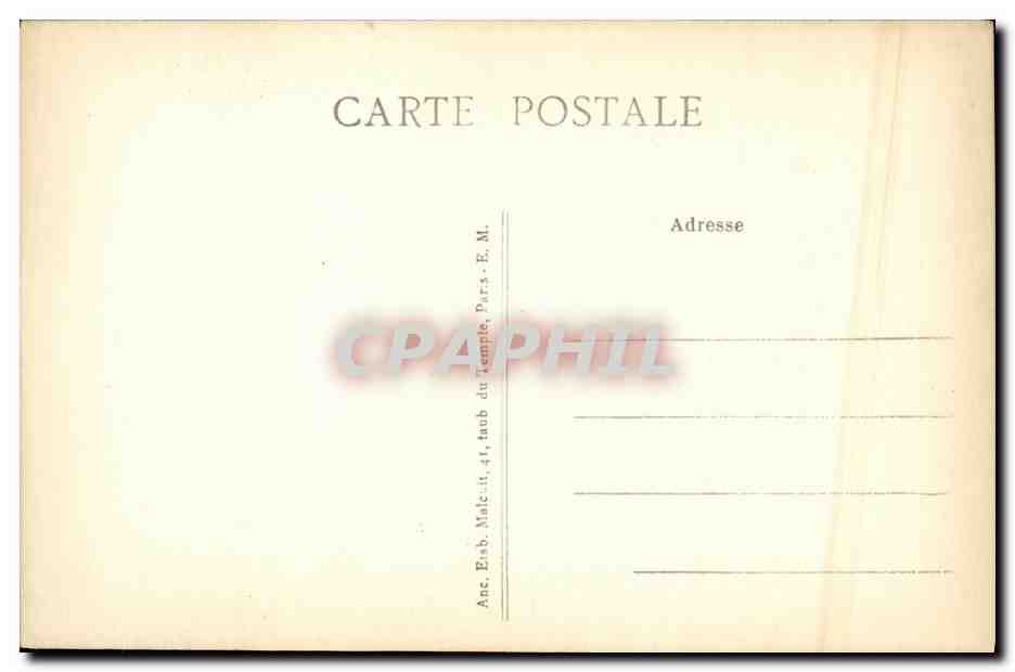 CPA Neuilly sur Seine Boulevard des Sablons  — Rückseite