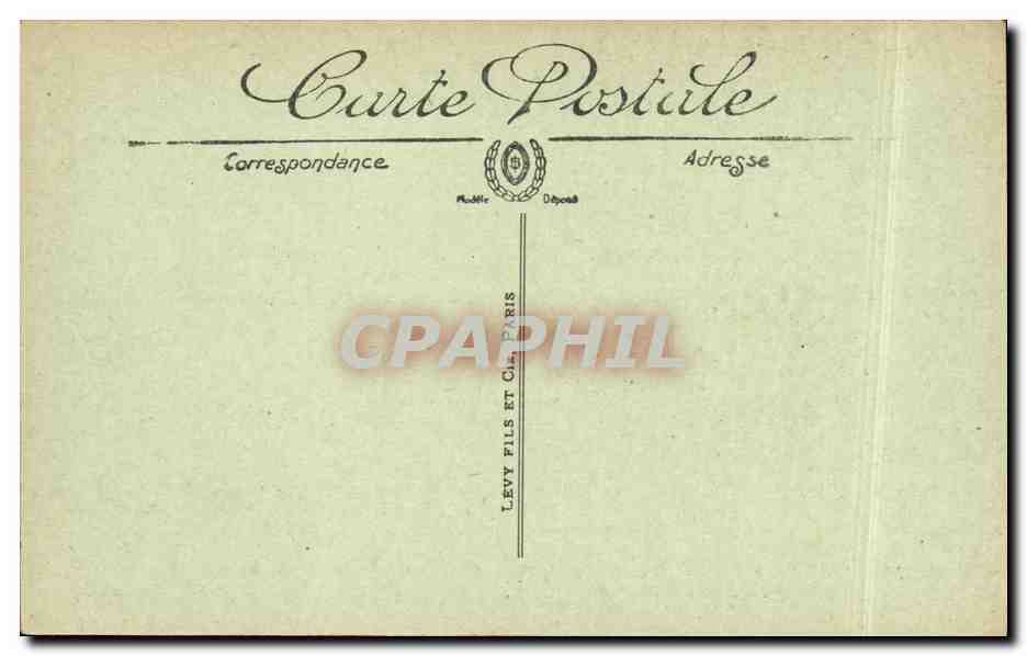 Les Fêtes de la Victoire — Les Autos-Mitrailleuses — LL — 14 juillet 1919 — Verso