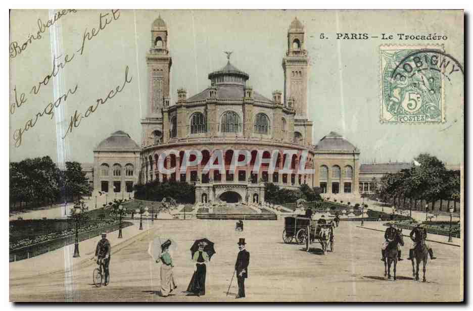 CPA Paris La Trocadero 