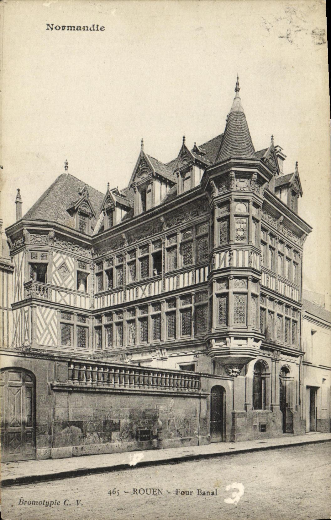 CPA Rouen Four Banal