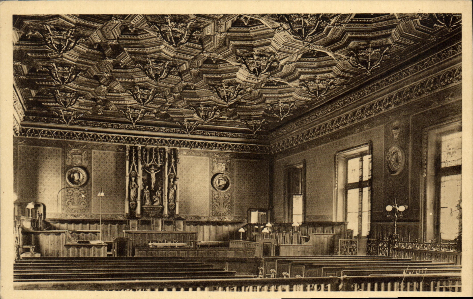 CPA Rouen Palais de Justice Salle des Seances du Parlement aujourd hui Cour d assises