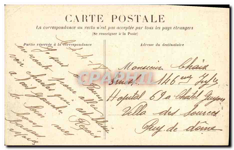 CPA Rouen Caisse d Epargne  — Verso