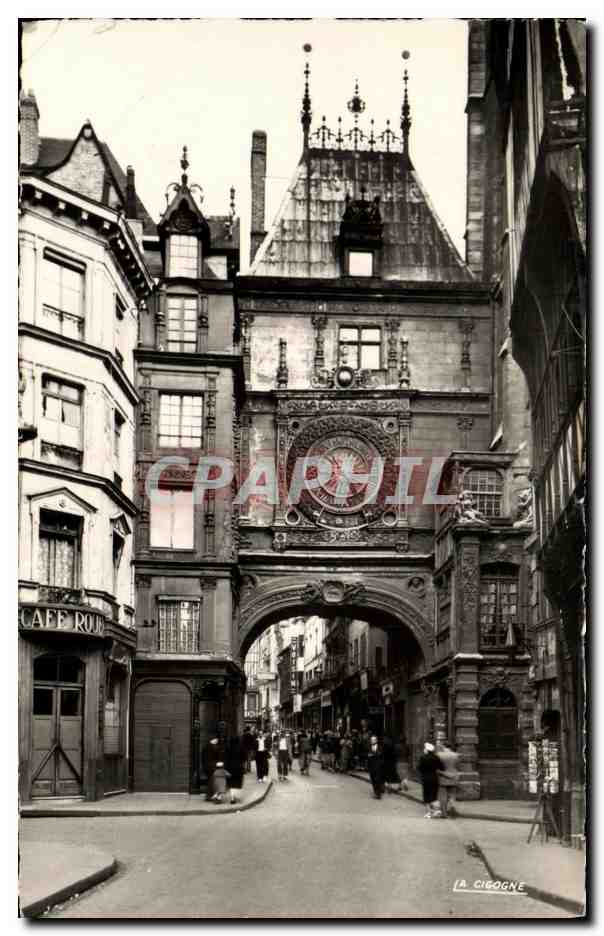 CPM Rouen La Grosse Horloge 