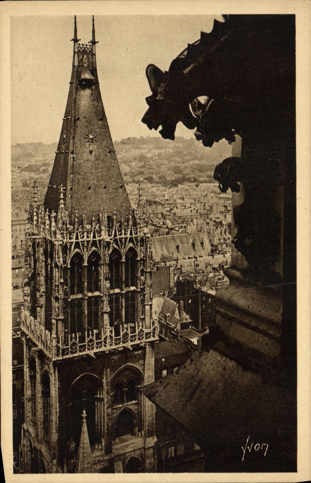CPA Rouen La Tour Saint Romain