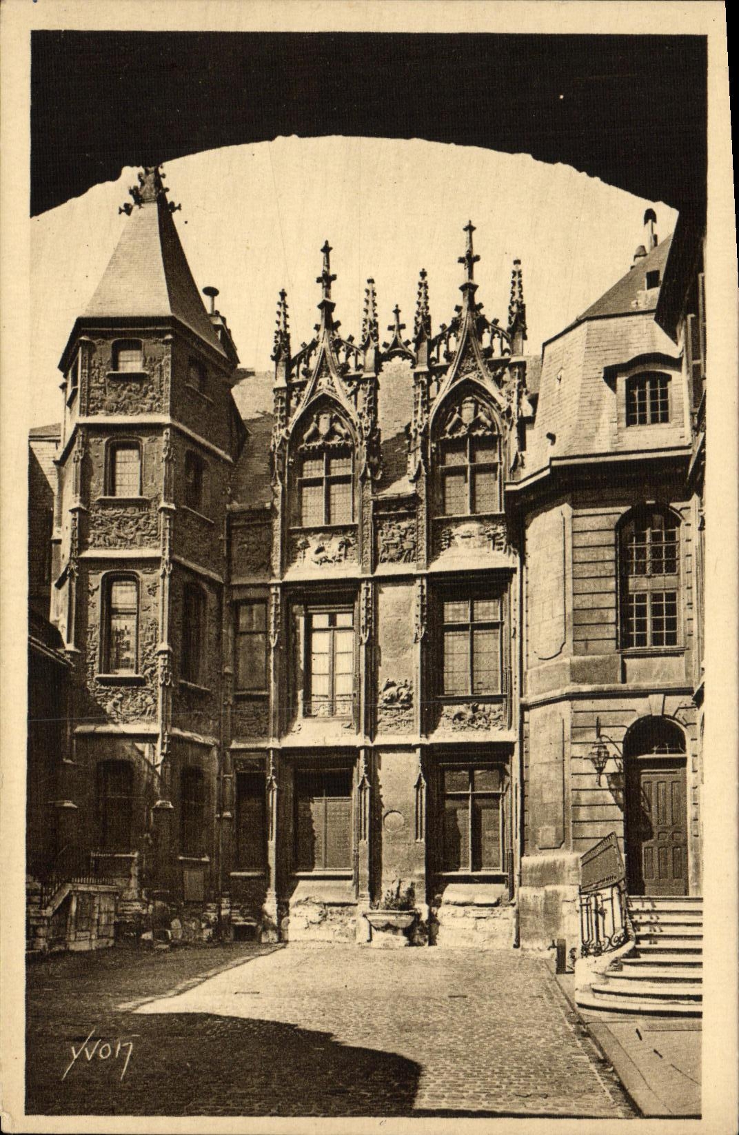 CPA Rouen Hotel de Bourgtheroulde