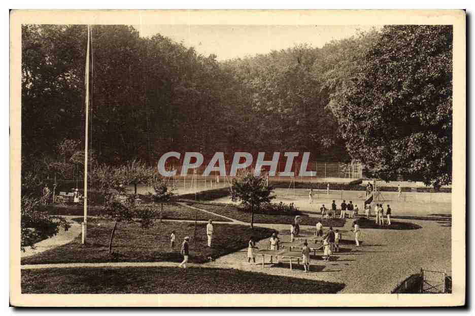 CPA Saint Valery en Caux Stade Valeriquais Les Tennis et les Tennis de table Ping Pong 