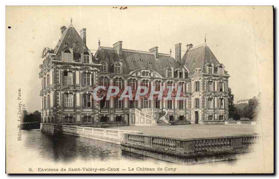 CPA Environs de Saint Valery en Caux Le Chateau de Cany