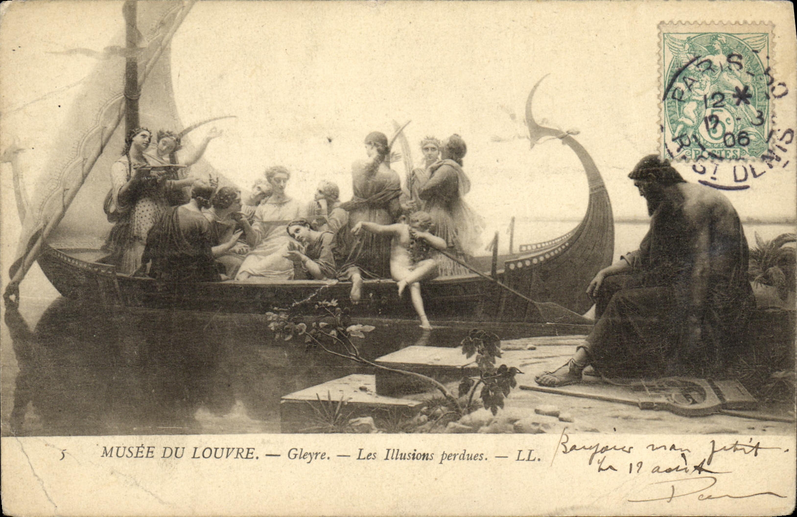 Musée du Louvre — Gleyre — Les Illusions perdues — LL.