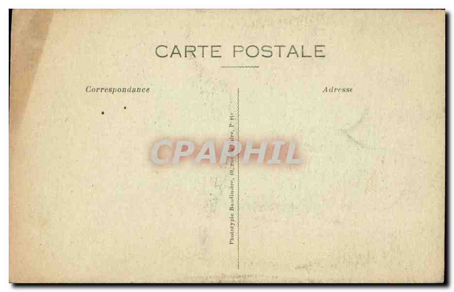 CPA Rouen Tour du Chateau de Philippe Auguste dite Tour Jeanne d Arc — Verso