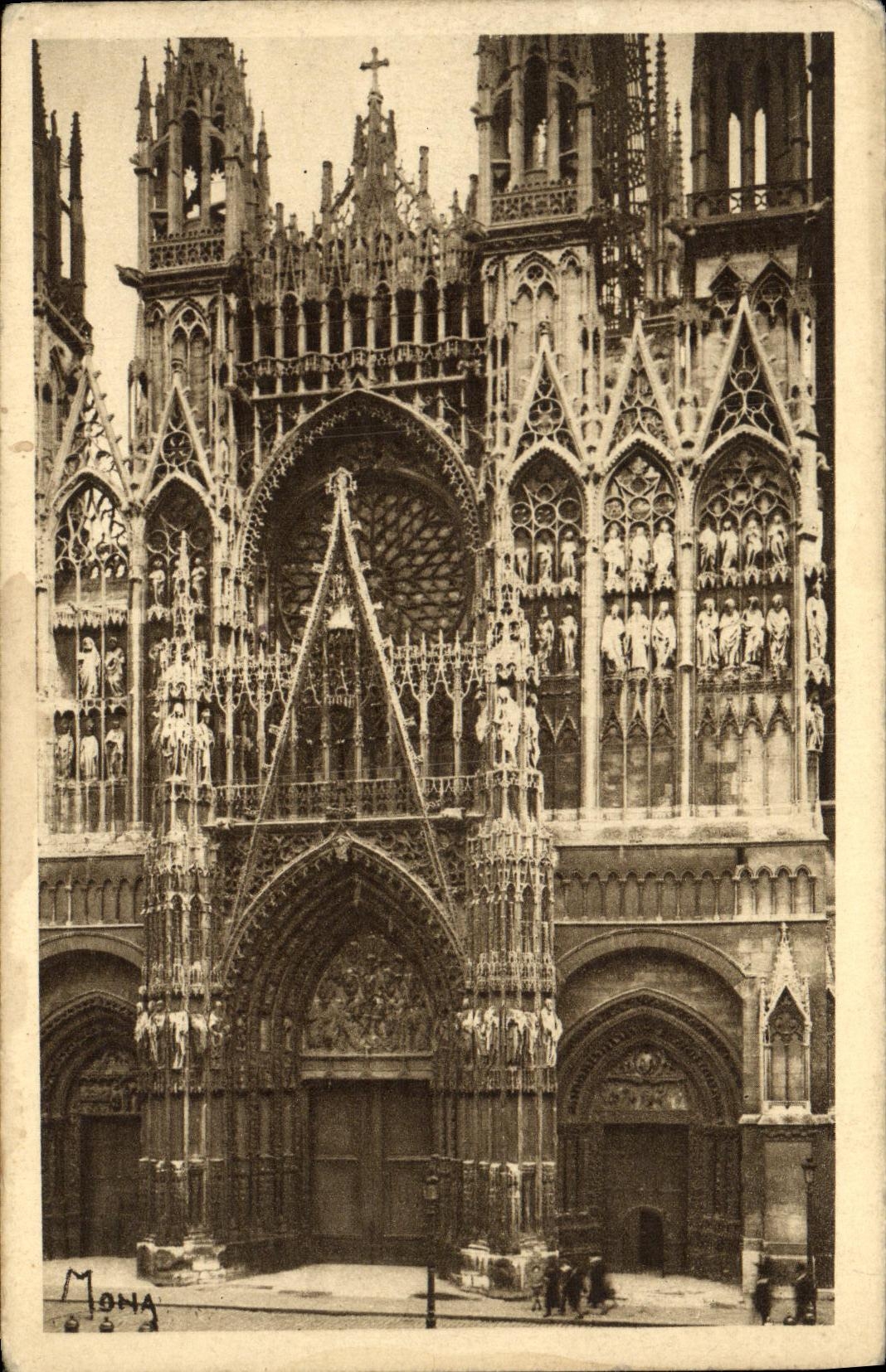 CPA Rouen La Ville Musee Cathedrale 