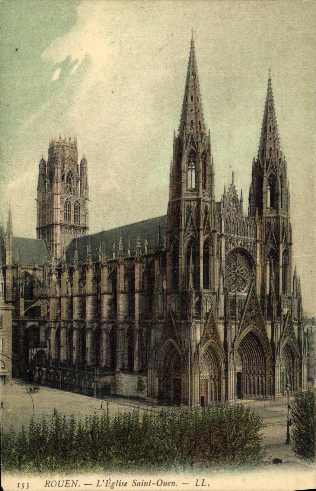 CPA Rouen L Eglise Saint Ouen