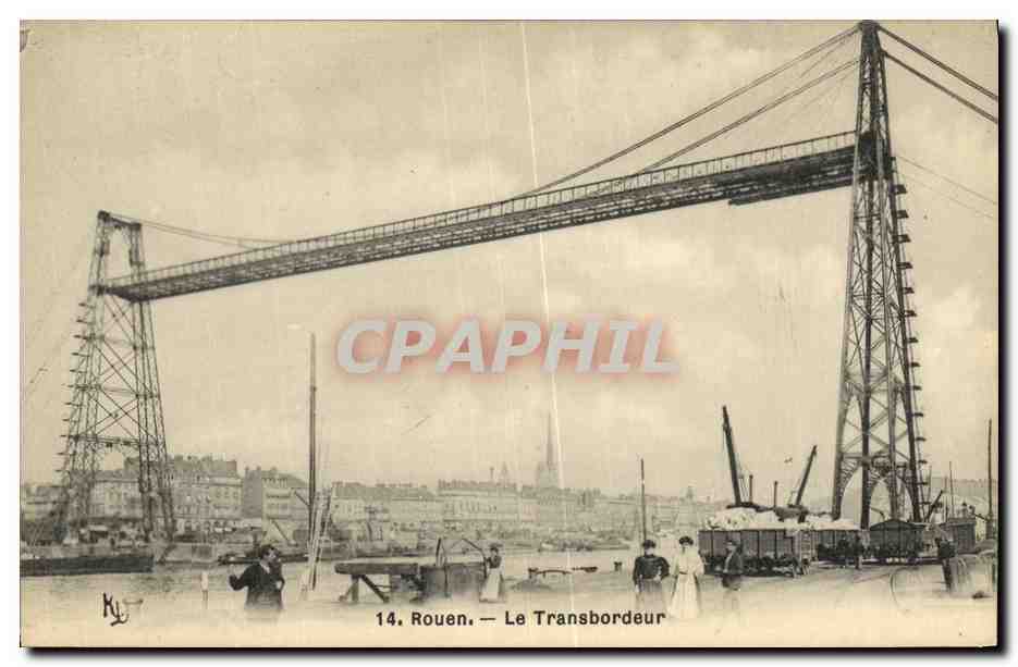CPA Rouen Le Transbordeur 