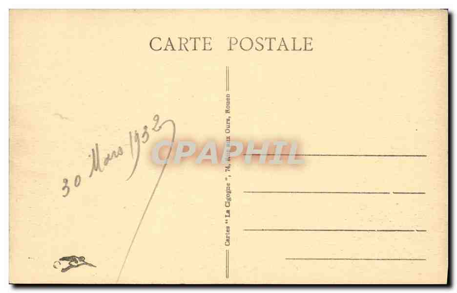 CPA Criel sur Mer L Yeres Pittoresque  — Rückseite