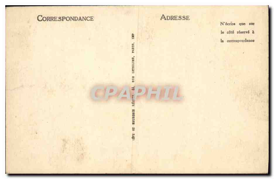CPA Rouen Notre Dame L Escalier de la Biblotheque  — Verso