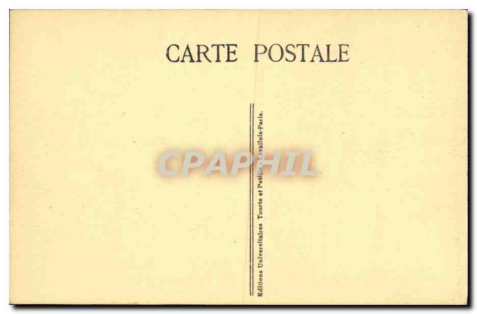 CPA Ecole Primaire Superieure et Professionnelle de Garcons de Rouen Les collections d Histoire naturelle Renard oiseau — Rückseite