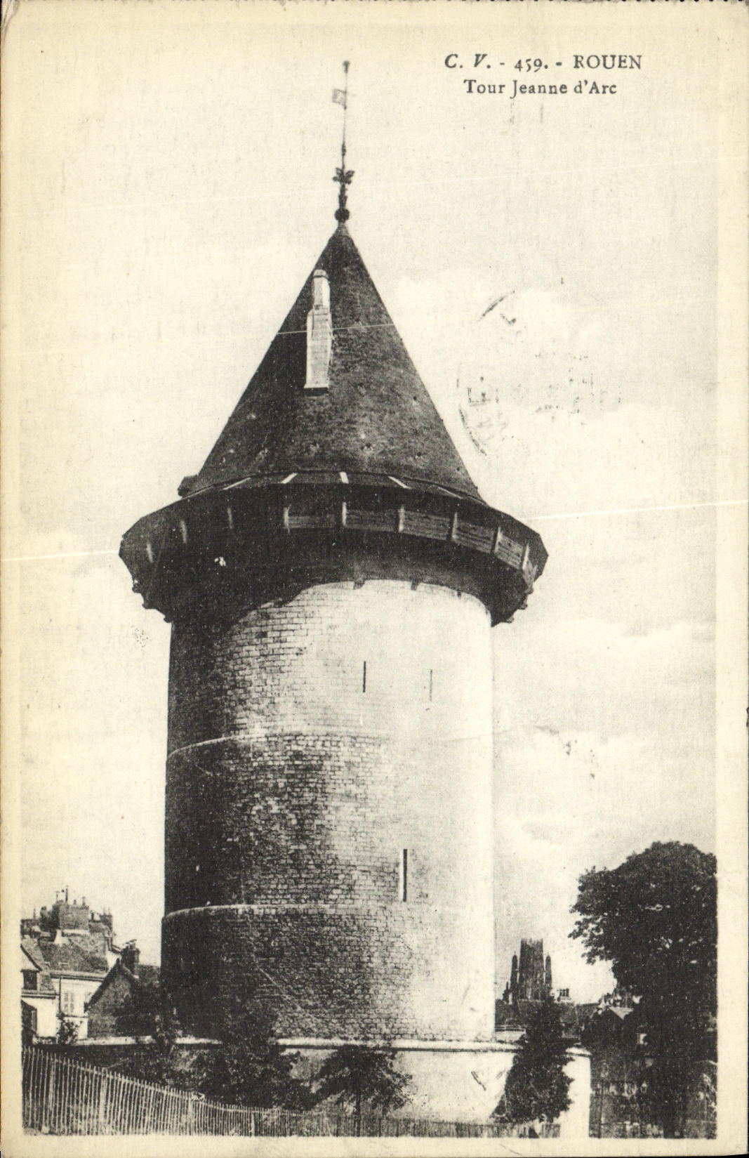 CPA Rouen Tour Jeanne d Arc 