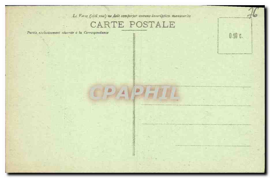 CPA Rouen Vue generale prise du Transbordeur  — Rückseite
