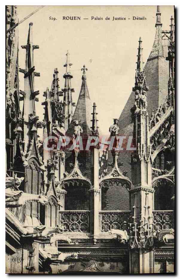 CPA Rouen Palais de Justice Details 