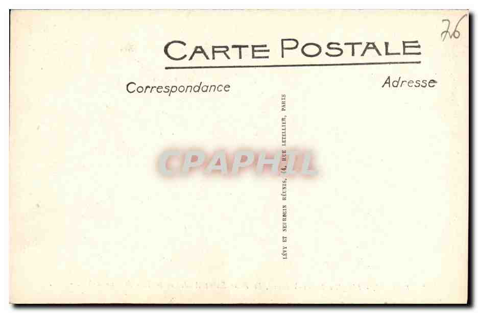 CPA Rouen L Eglise Saint Vincent la Tour Saint Andre et la Rue Jeanne d Arc  — Verso