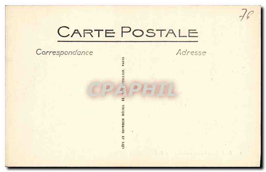CPA Rouen Vue generale prise de Bon Secours  — Verso