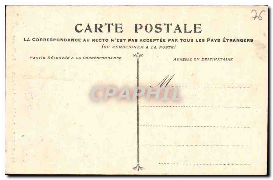 CPA Rouen Cathedrale Le Pourtour du Choeur  — Verso