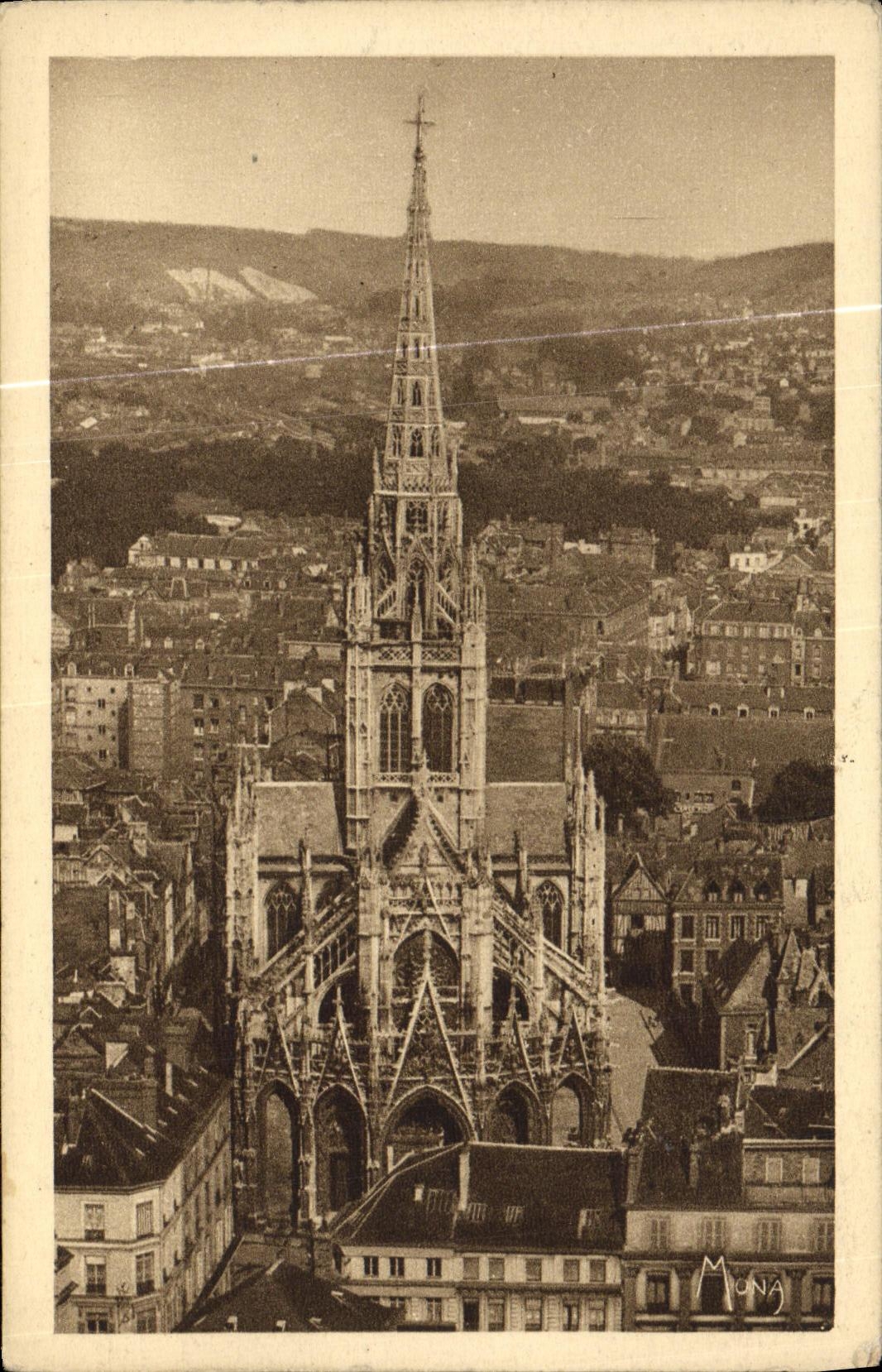 CPA Rouen La Ville Musee Eglise Saint Maclou 