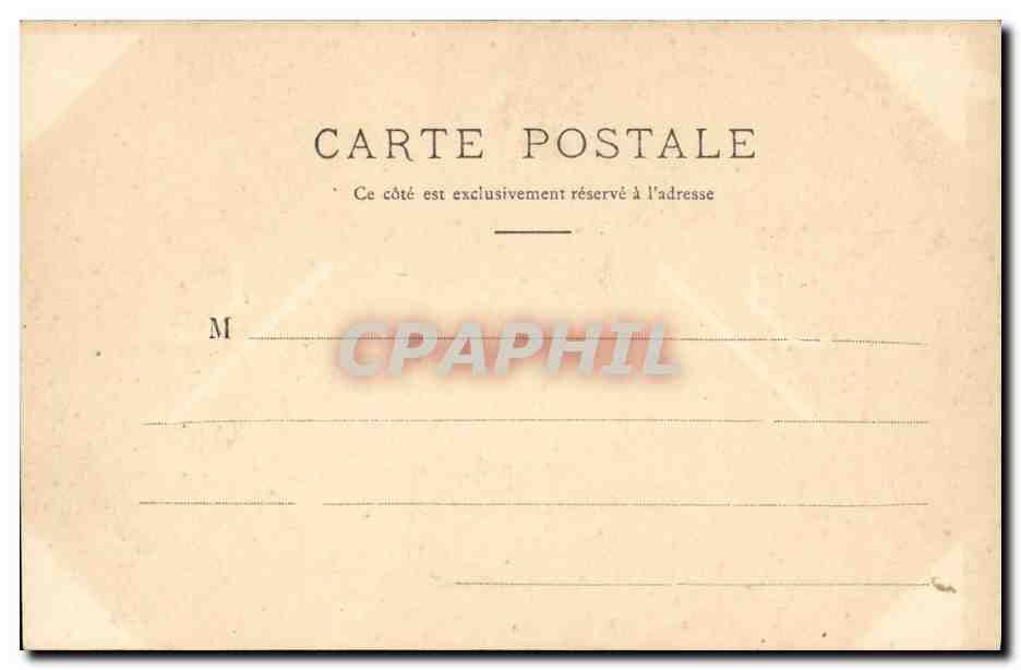 CPA Rouen Le Jardin Des Plantes — Verso