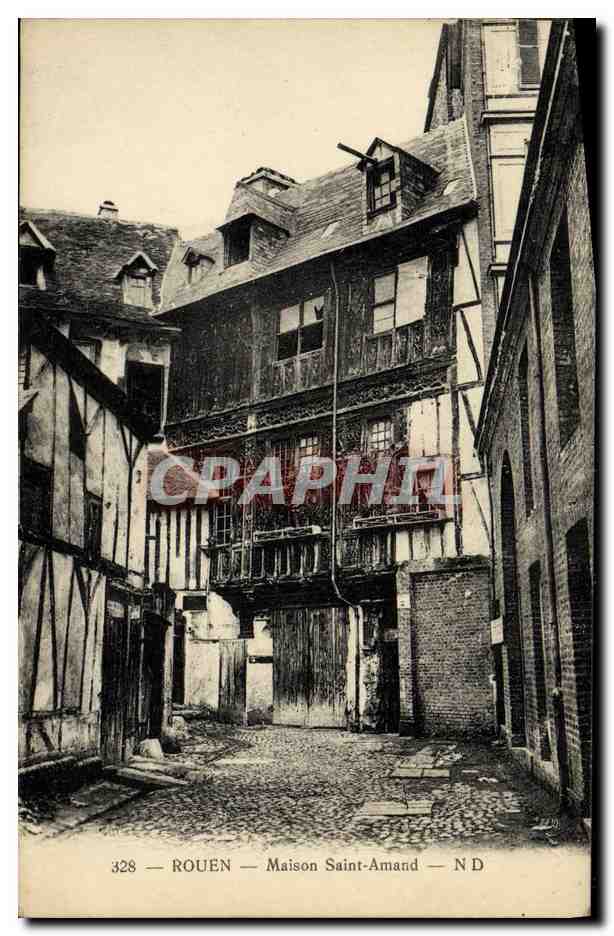 CPA Rouen Maison Saint Amand