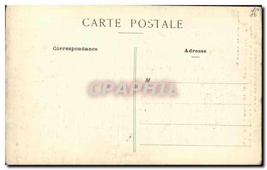 CPA Rouen Hotel du Bourgtheroulde — Verso