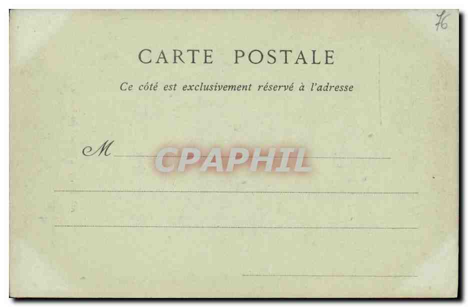 CPA Rouen L Eglise Saint Maclou — Verso