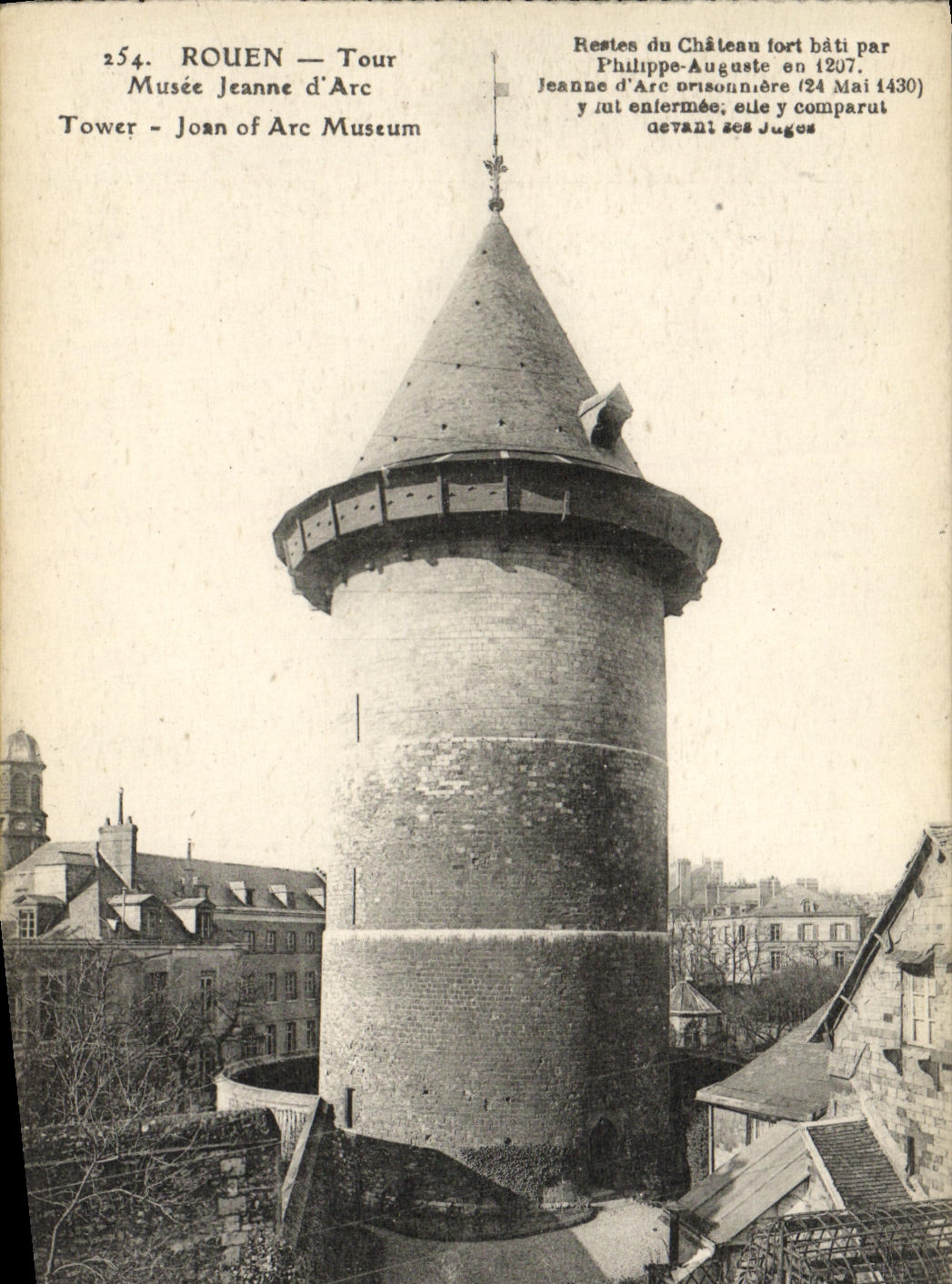 CPA Rouen Musee Jeanne D Arc