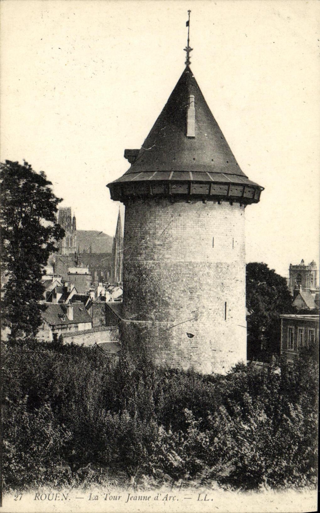 CPA Rouen La Tour Jeanne d arc