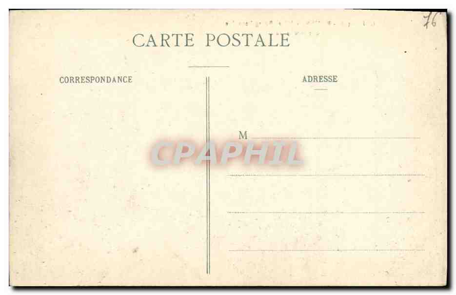 CPA Rouen Hotel Bourgtheroulde Cour interieure — Verso