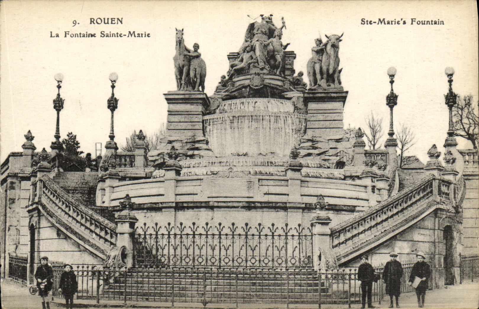 CPA Rouen La Fontaine Saint Marie