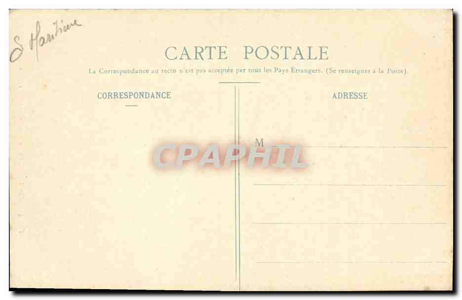 CPA Rouen Eglise Saint Ouen Grille du Cheour — Verso