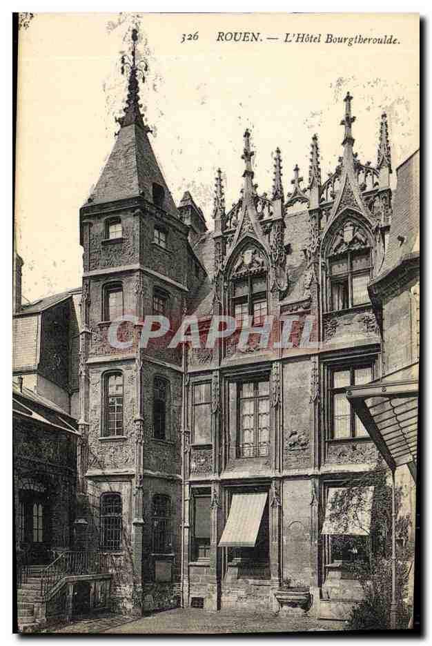 CPA Rouen L Hotel Bourgtheroulde