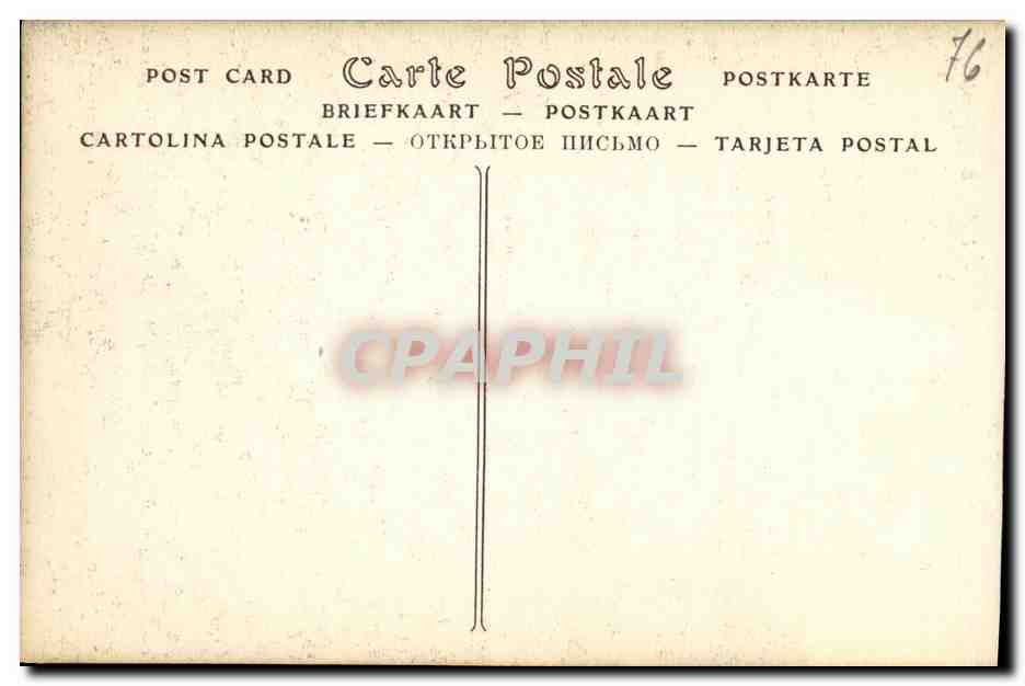 CPA Rouen L Hotel Bourgtheroulde — Rückseite