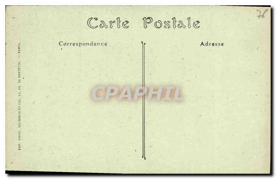 CPA Rouen Eglise Saint Maclou le Presbytere — Verso