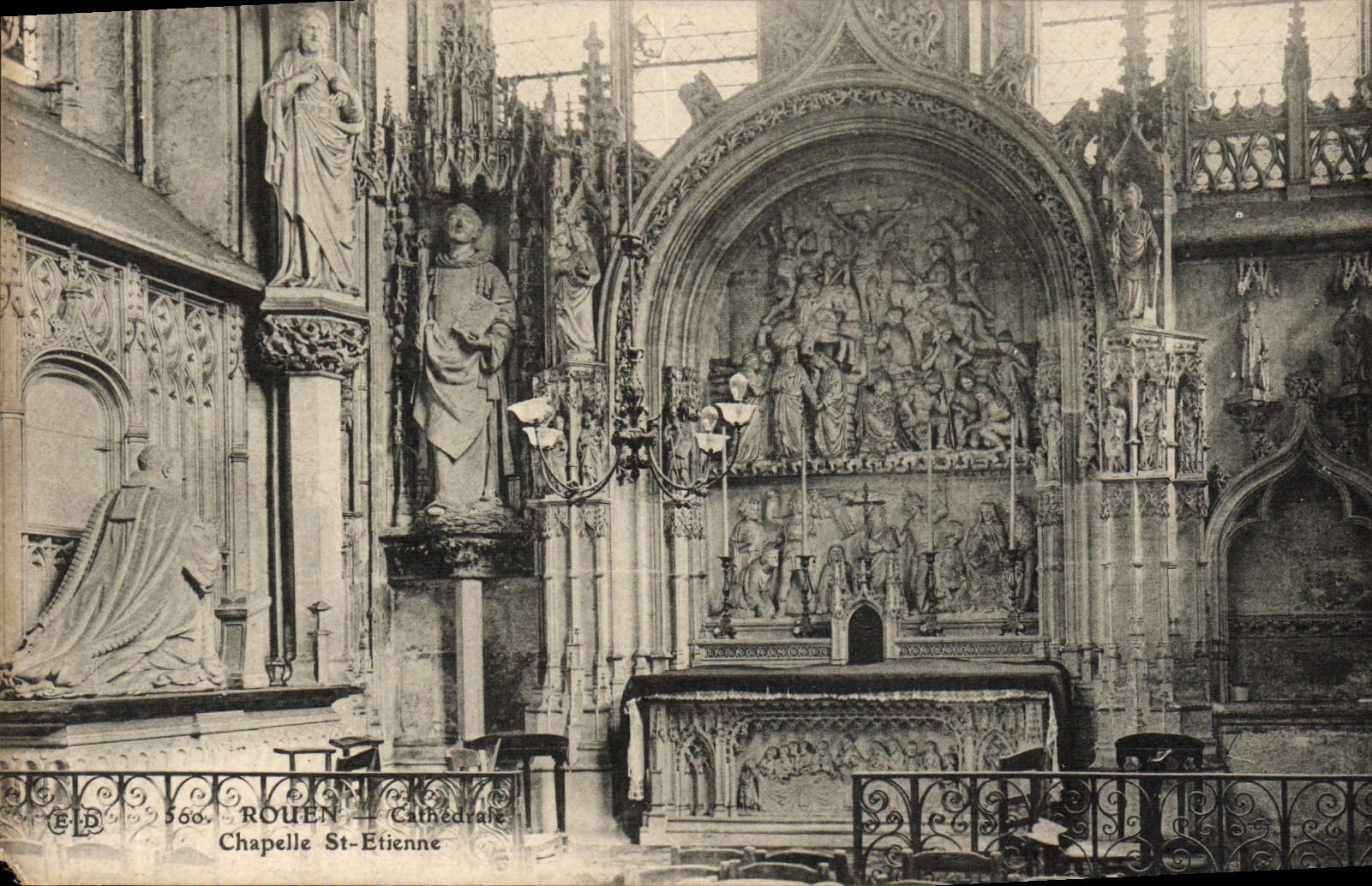 CPA Rouen Chapelle St Etienne