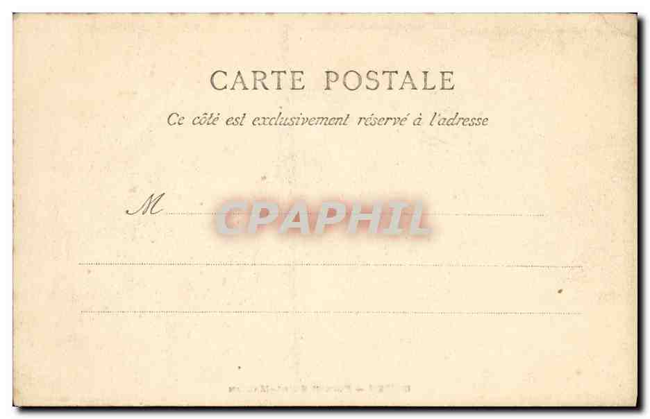 CPA Rouen Portail Saint Maclou — Rückseite