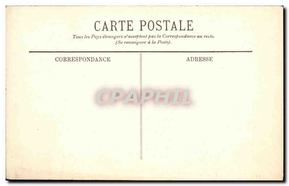 CPA Rouen Place de la pucelle Jeanne d arc — Verso