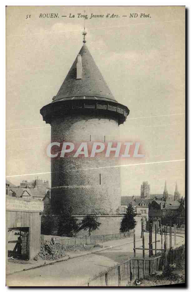 CPA Rouen La Tour Jeanne D Arc