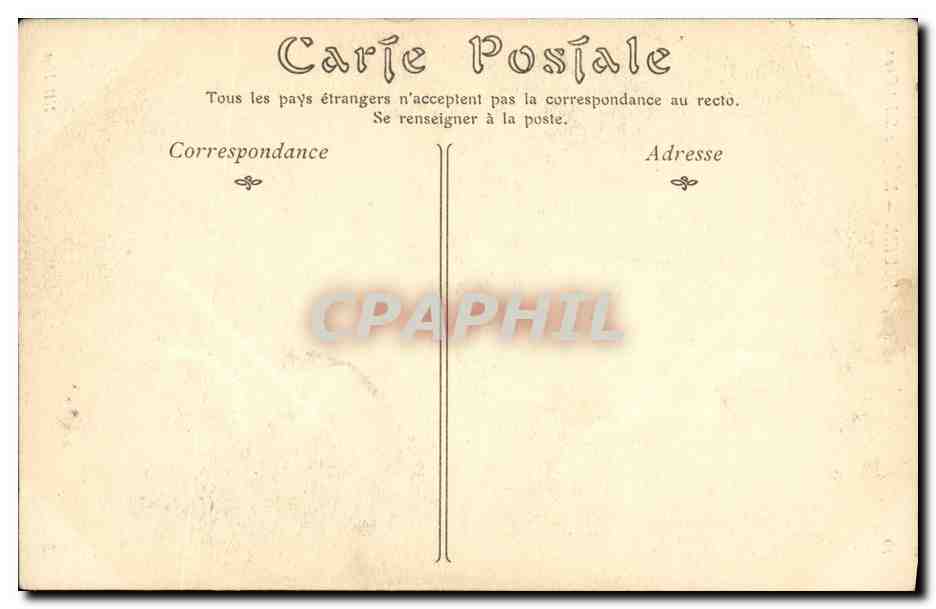 CPA Rouen L Eglise Saint Ouen — Verso