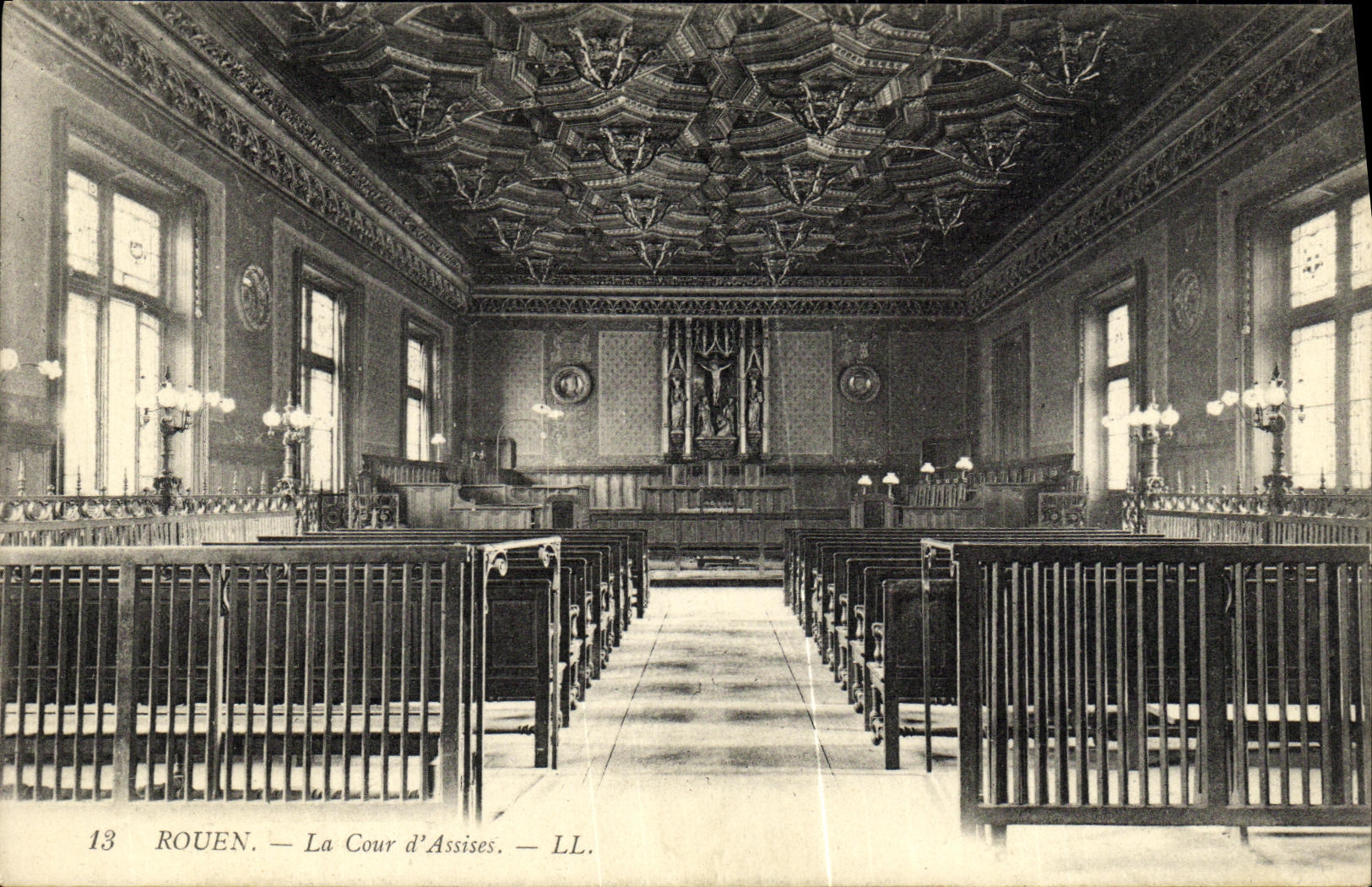 CPA Rouen La Cour d Assises