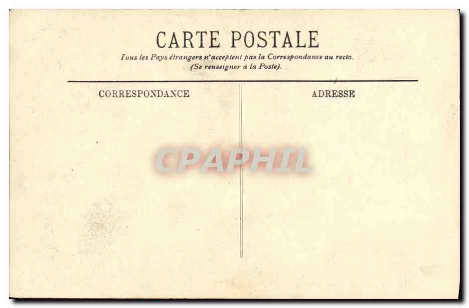 CPA Rouen La Cour d Assises — Rückseite