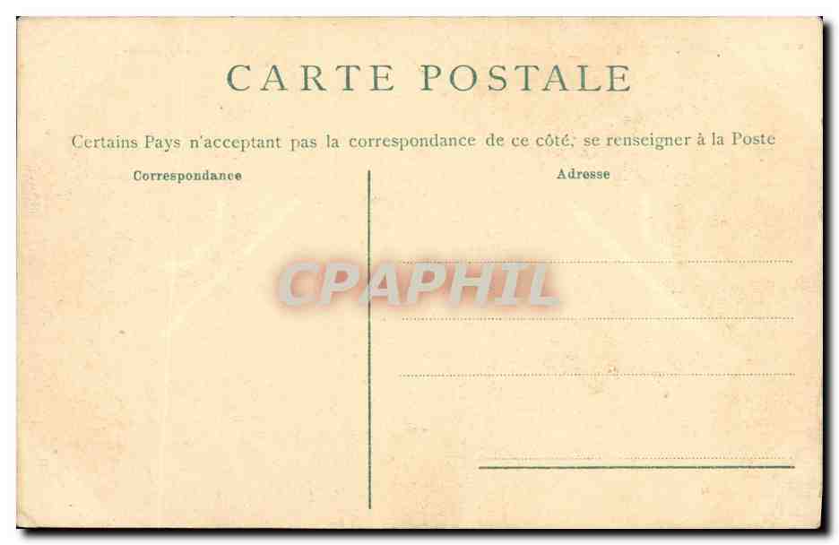 CPA Rouen L aitre St Maclou — Verso