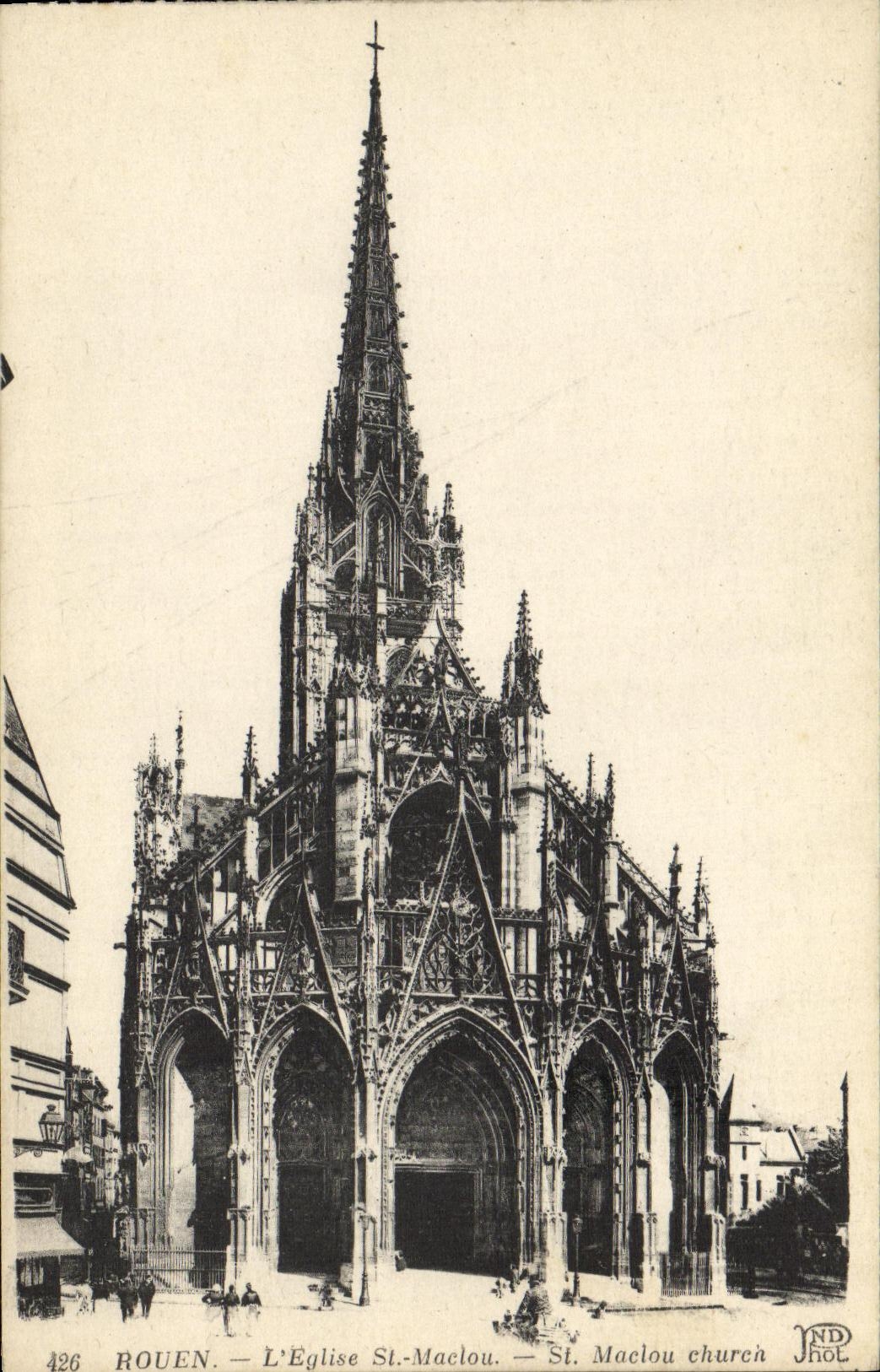 CPA Rouen L Eglise St Maclou 