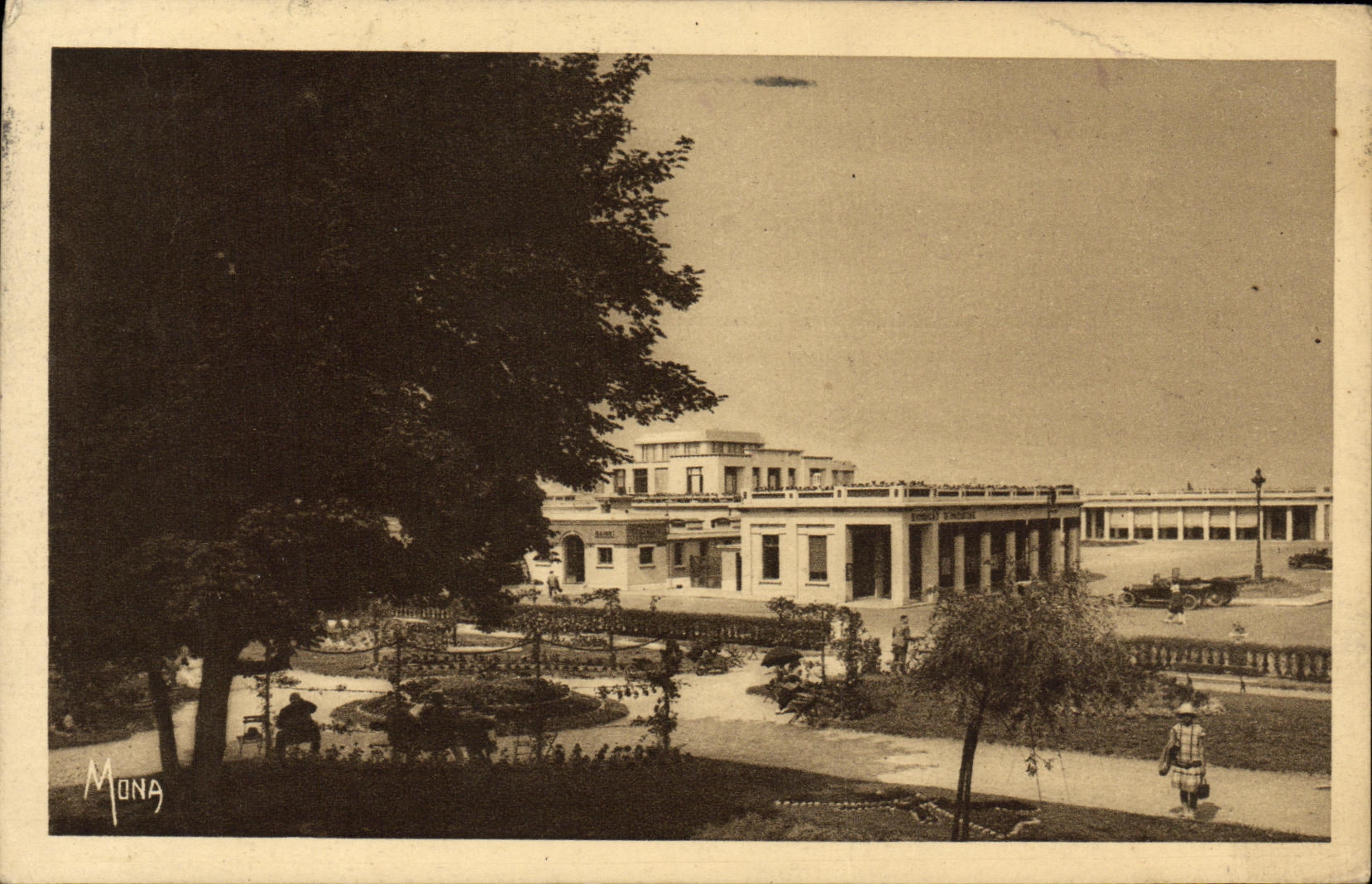 CPA Dieppe Le casino Les arcades et l esplanade