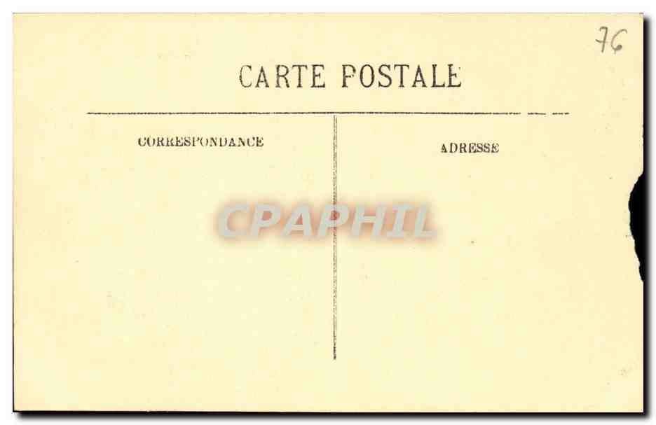 CPA Rouen Tombeau des ducs de Breze — Verso