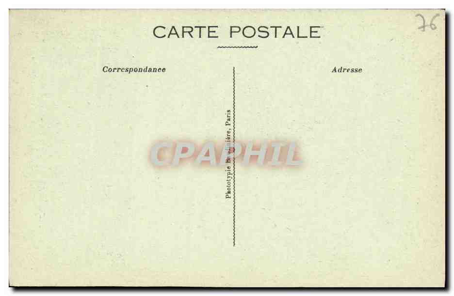 CPA Rouen Vieilles Maisons Rue St Romain  — Verso